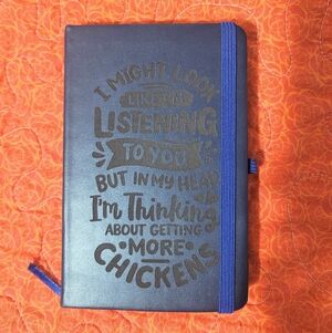 Small Laser Engraved Notebook